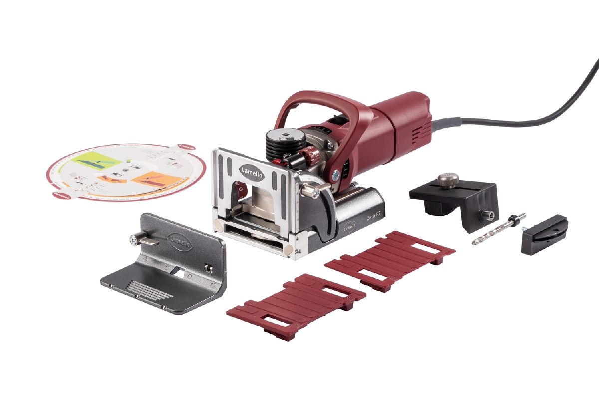 Lamello Nutfräsmaschine Zeta P2 230V HW Fräser-Set