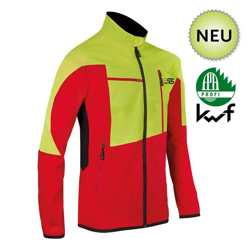PSS X-treme Funktionsjacke Breeze rot/gelb - Gr. 3XL