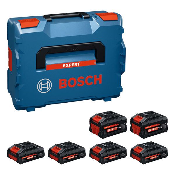 Bosch Akkupack 4xEXBA18V-40 + 2xEXBA18V-80
