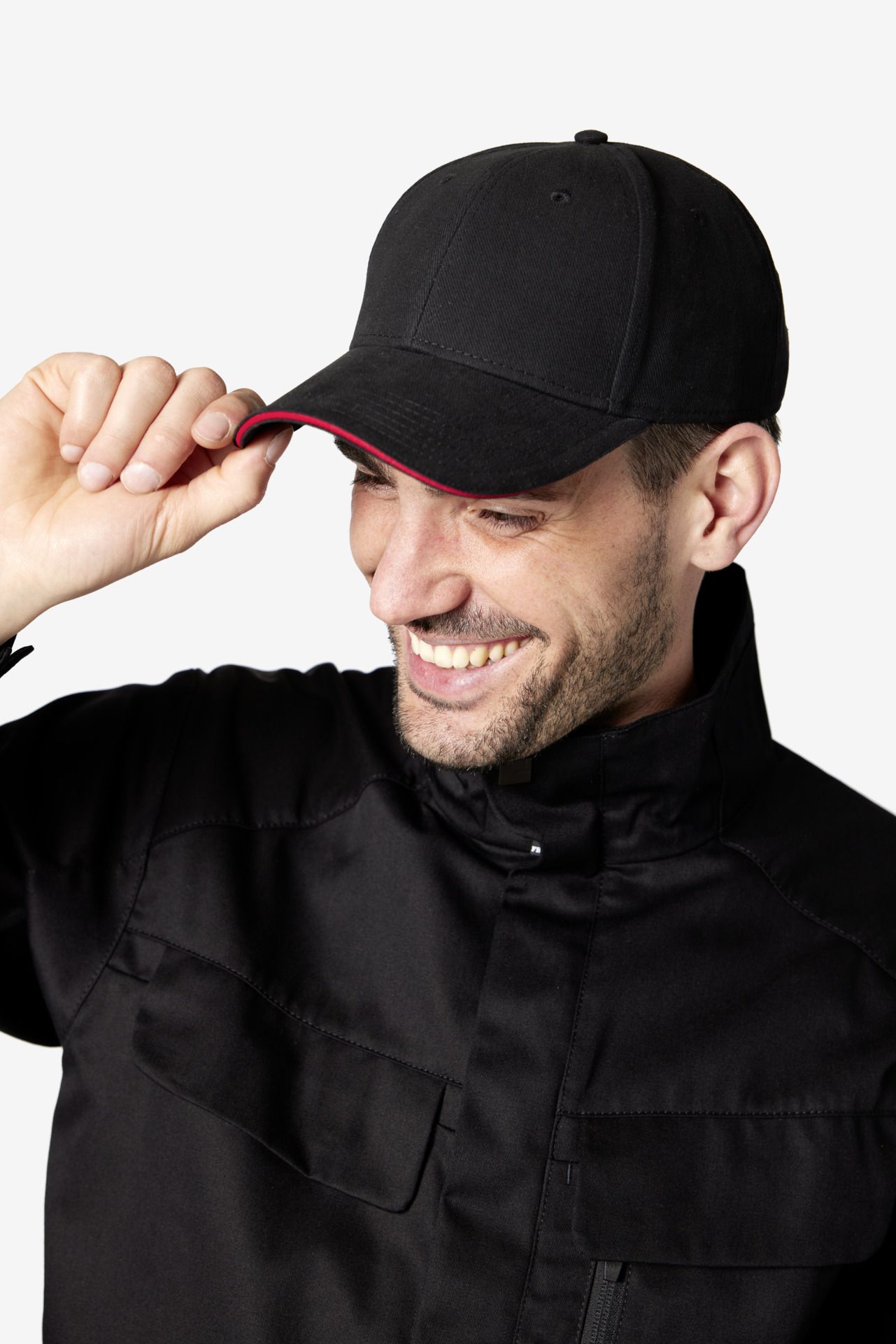 FHB Cap UDO unisex schwarz