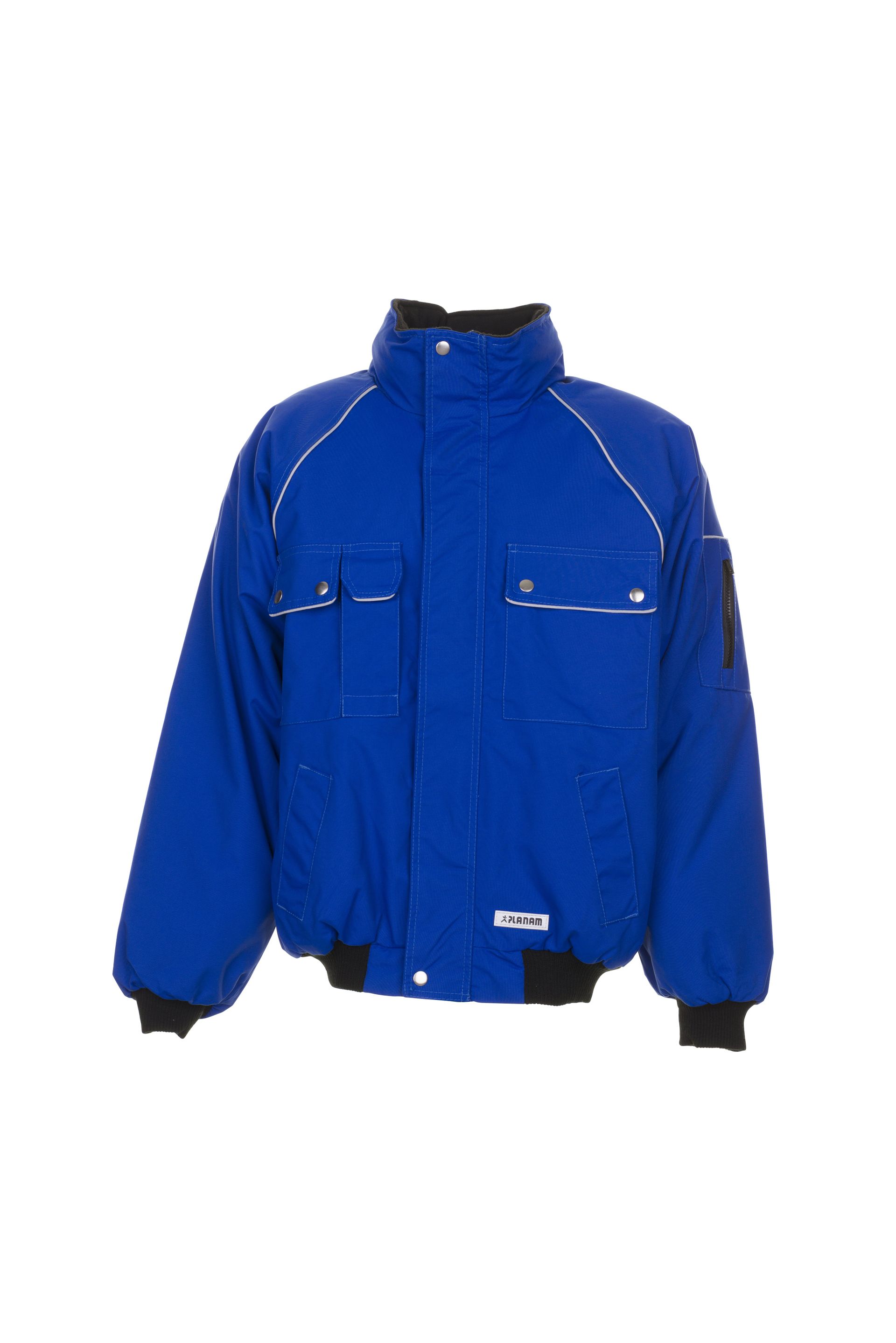 Planam Winterblouson Canvas 320, Outdoor kornblumenblau/kornblumenblau Gr. S