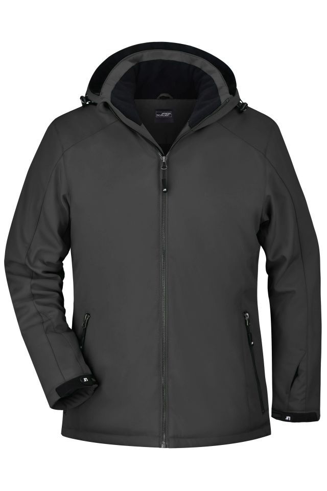 Ladies' Wintersport Jacket Elastische, gefütterte Softshelljacke schwarz, Gr. L