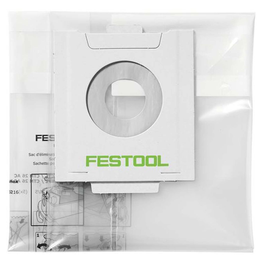 FESTOOL Entsorgungssack, (VE: 5 Stück)