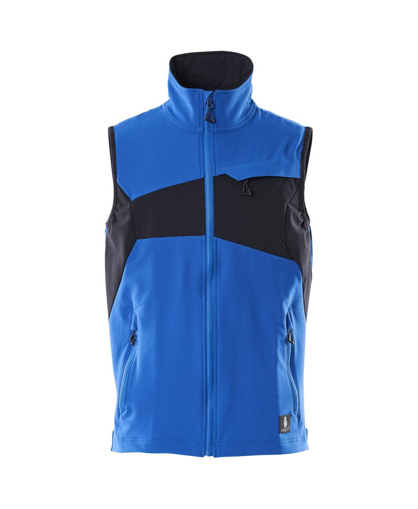 Weste Azurblau/Schwarzblau, 2XL
