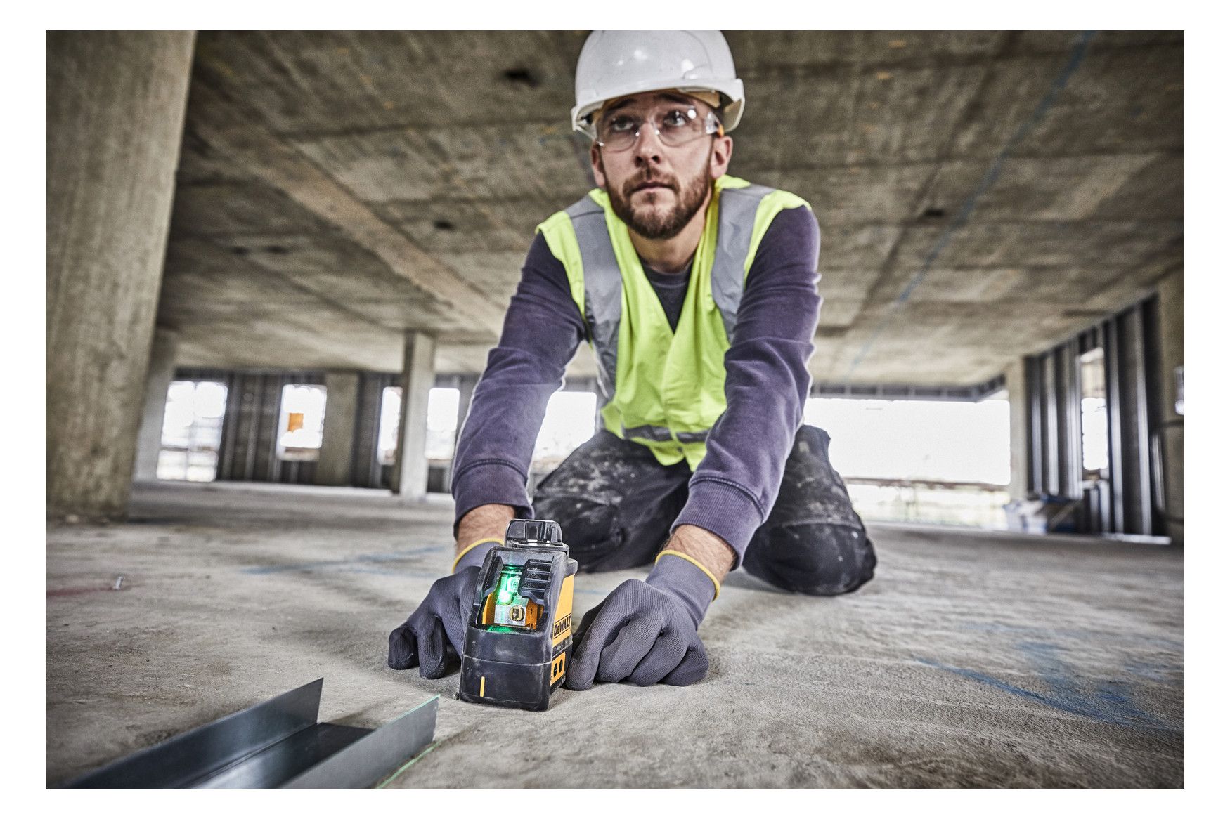 DeWALT Kreuzlinienlaser, grün