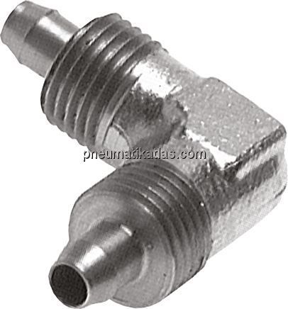 Winkel-Gewindestück 6x4mm, 1.4404 ohne Muttern