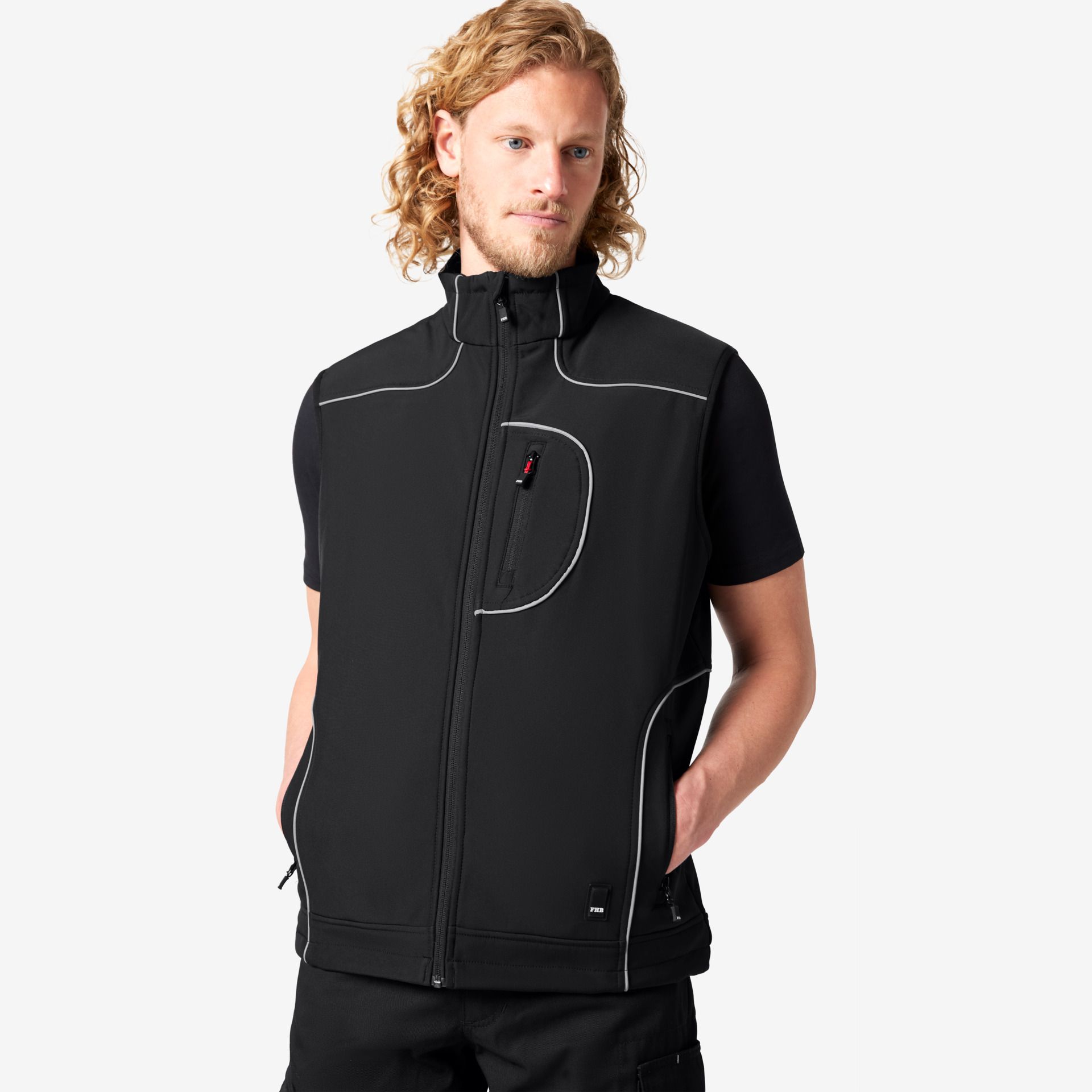 FHB Softshell-Arbeitsweste MARTIN