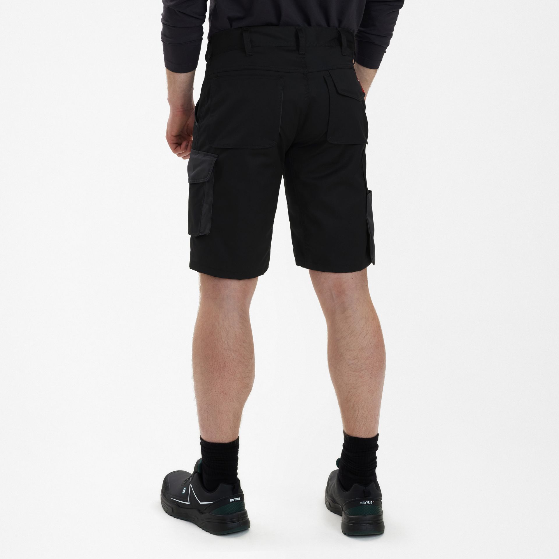 Galaxy Light Arbeitsshorts Schwarz/Anthrazit Grau, Gr. 42