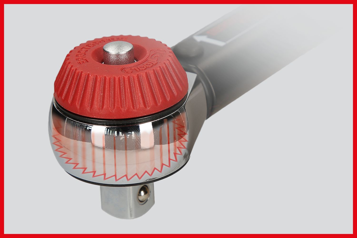 KS Tools 1" ERGOTORQUE®precision Ratschen-