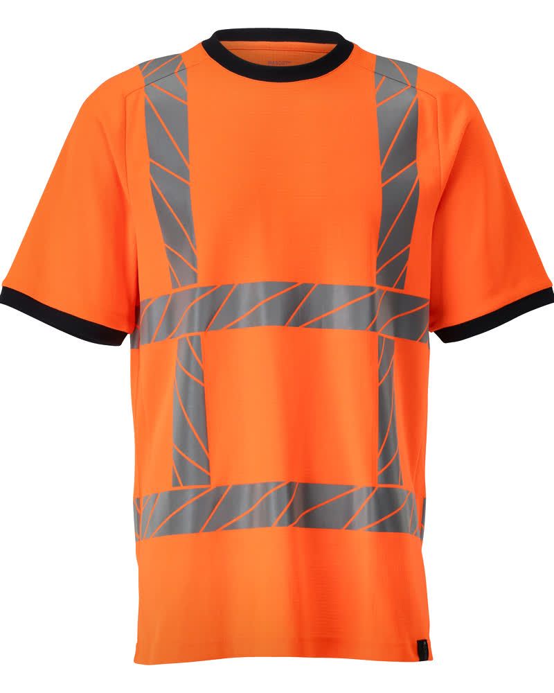 T-Shirt Hi-vis Orange, 2XL
