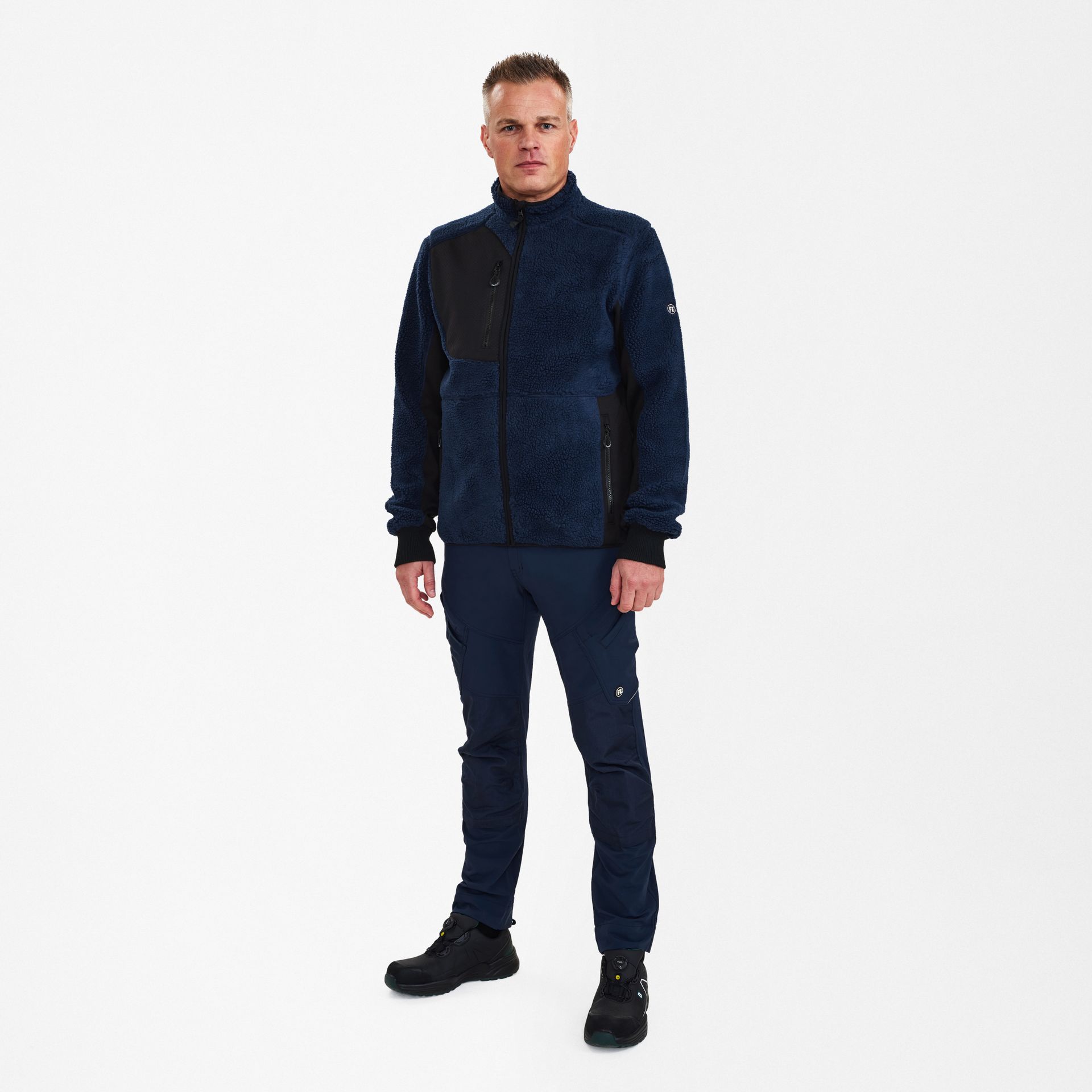 X-treme Faserjacke Blue Ink/Schwarz, Gr. L
