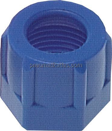 T-Gewindestück R 1/8"-6x4mm, 1.4404 ohne Muttern