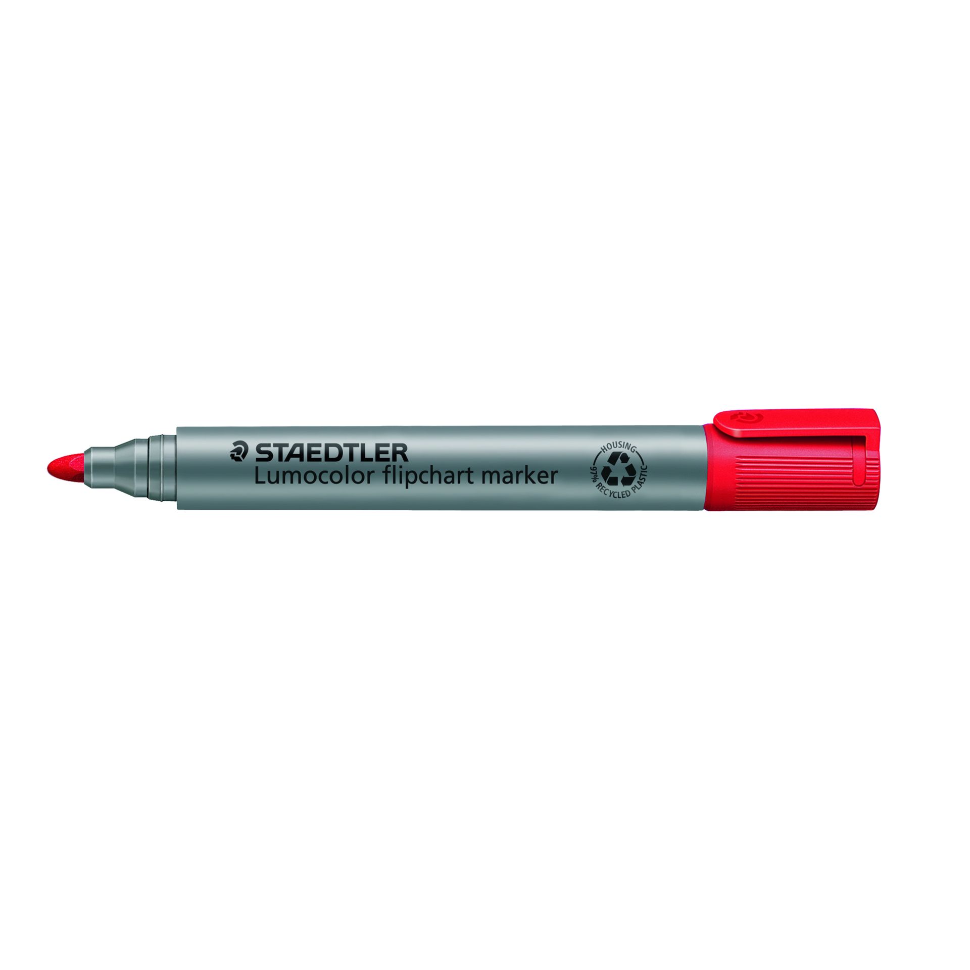 Flipchartmarker Lumocolor 2mm Rundspitze rot