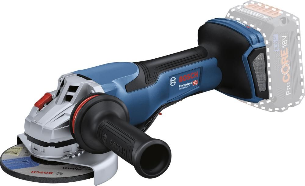 Akku-Winkelschleifer soloGWS 18V-15 P Bosch ohne Akku ohne Ladegerät L-Boxx