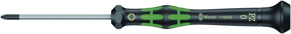 Elektronik- Schraubendreher PZ0x60mm Wera