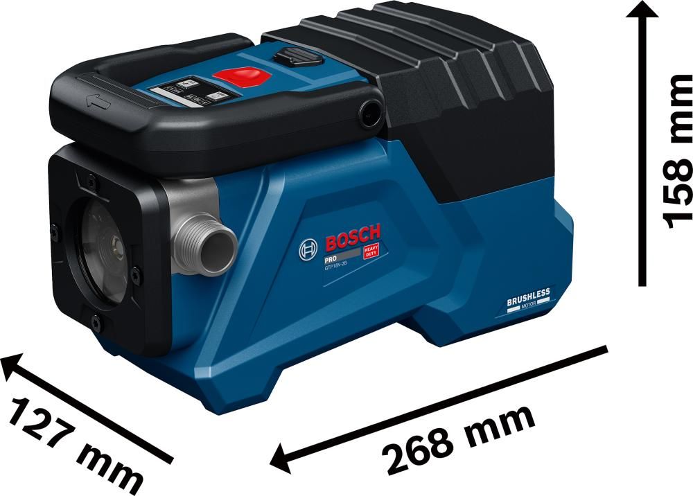 Akku-Transferpumpe GTP18V-28 ohne Akku ohne Ladegerät Karton