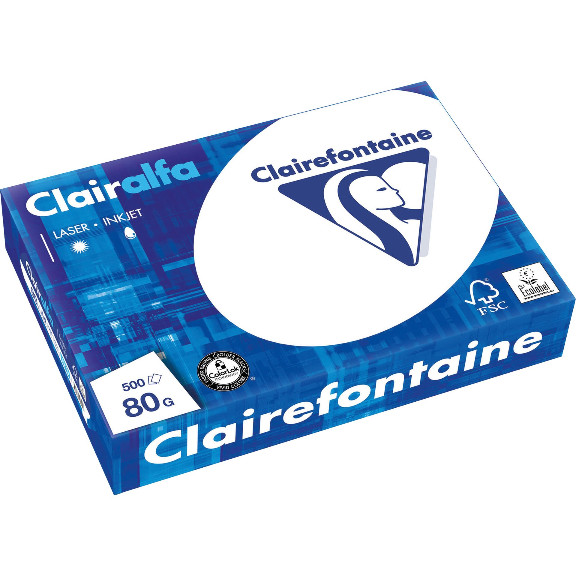 Multifunktionspapier A4 80g ws 500 Bl./Pack.