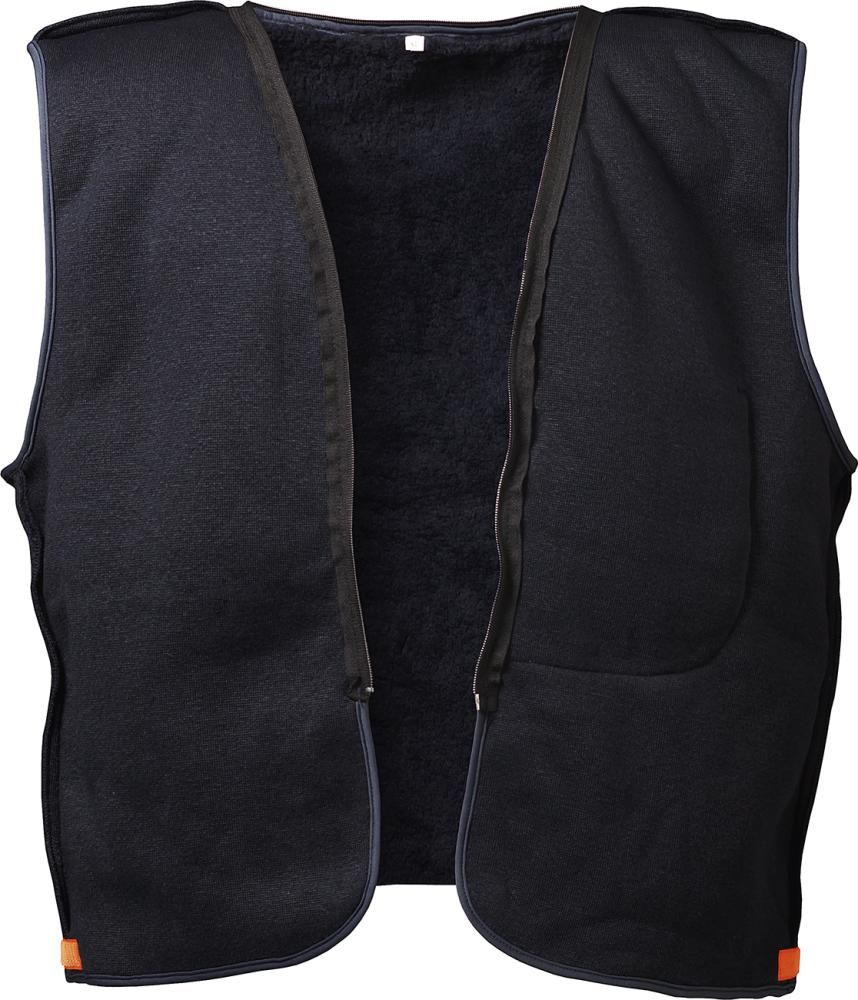 Warnjacke Volker, Gr. S, orange/marine