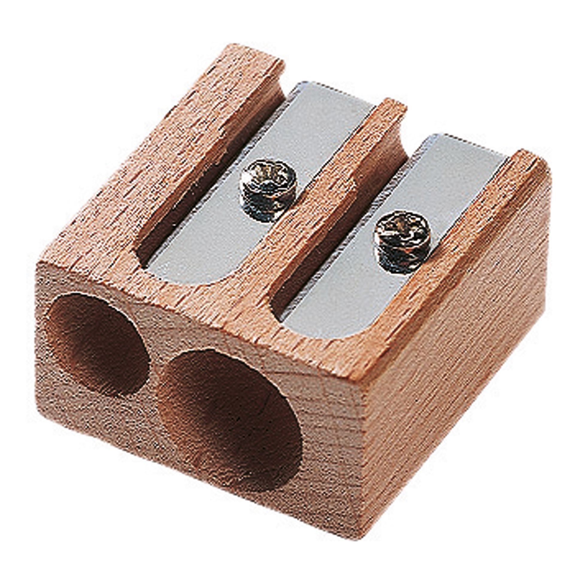Doppelspitzer  max. 10mm Holz natur