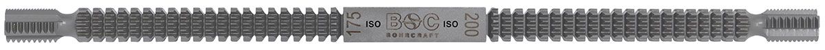 Bohrcraft Gewindefeile metrisch, 230mm Länge