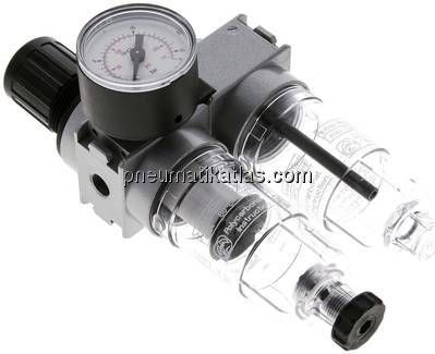 MULTIFIX Wartungseinheit (0), 2-tlg., G 1/8", 0,5 - 10 bar