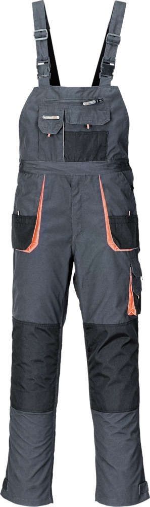 Latzhose 3229, Gr. 48, dunkelgrau terratrendJOB
