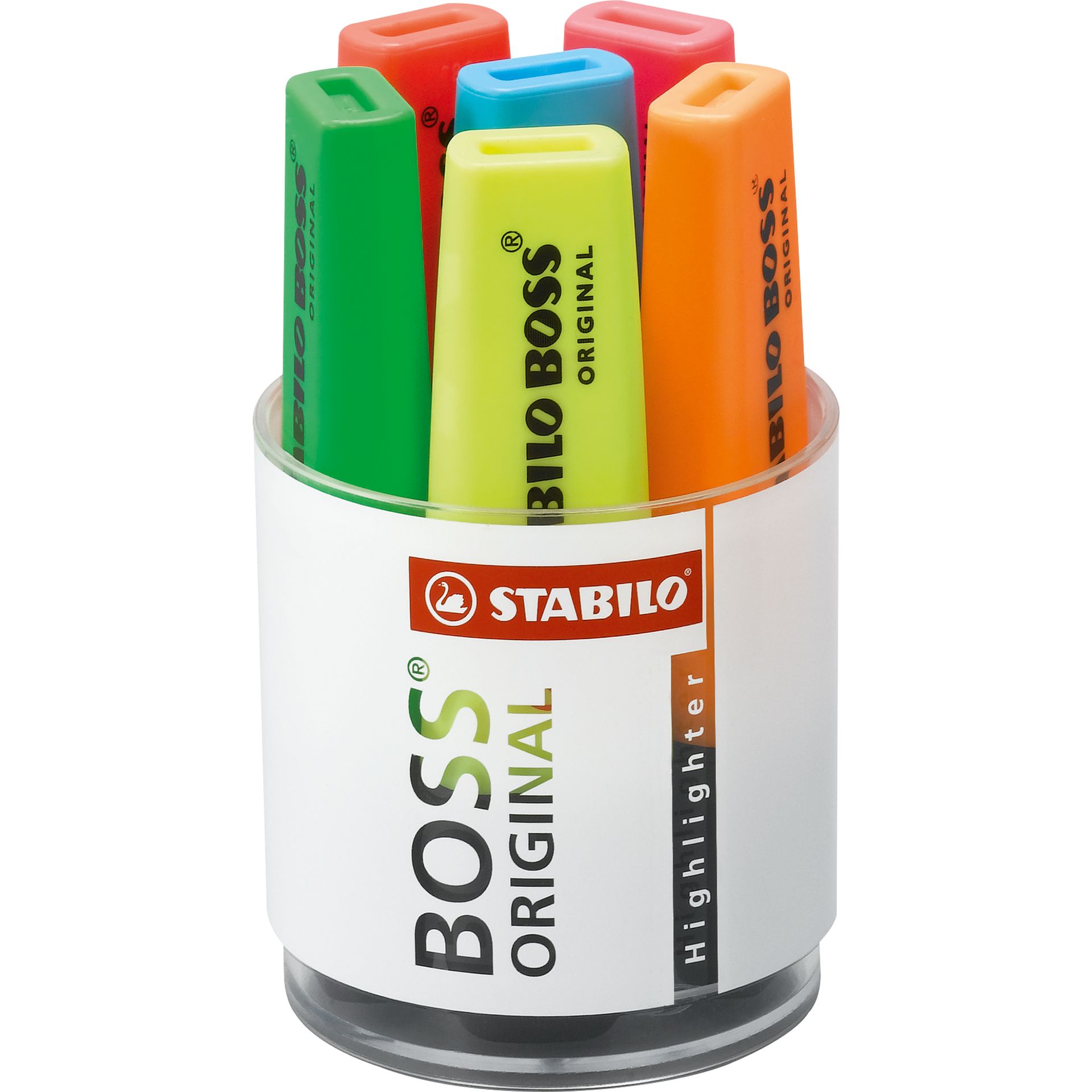 Textmarker BOSS ORIGINAL 6 St./Pack.