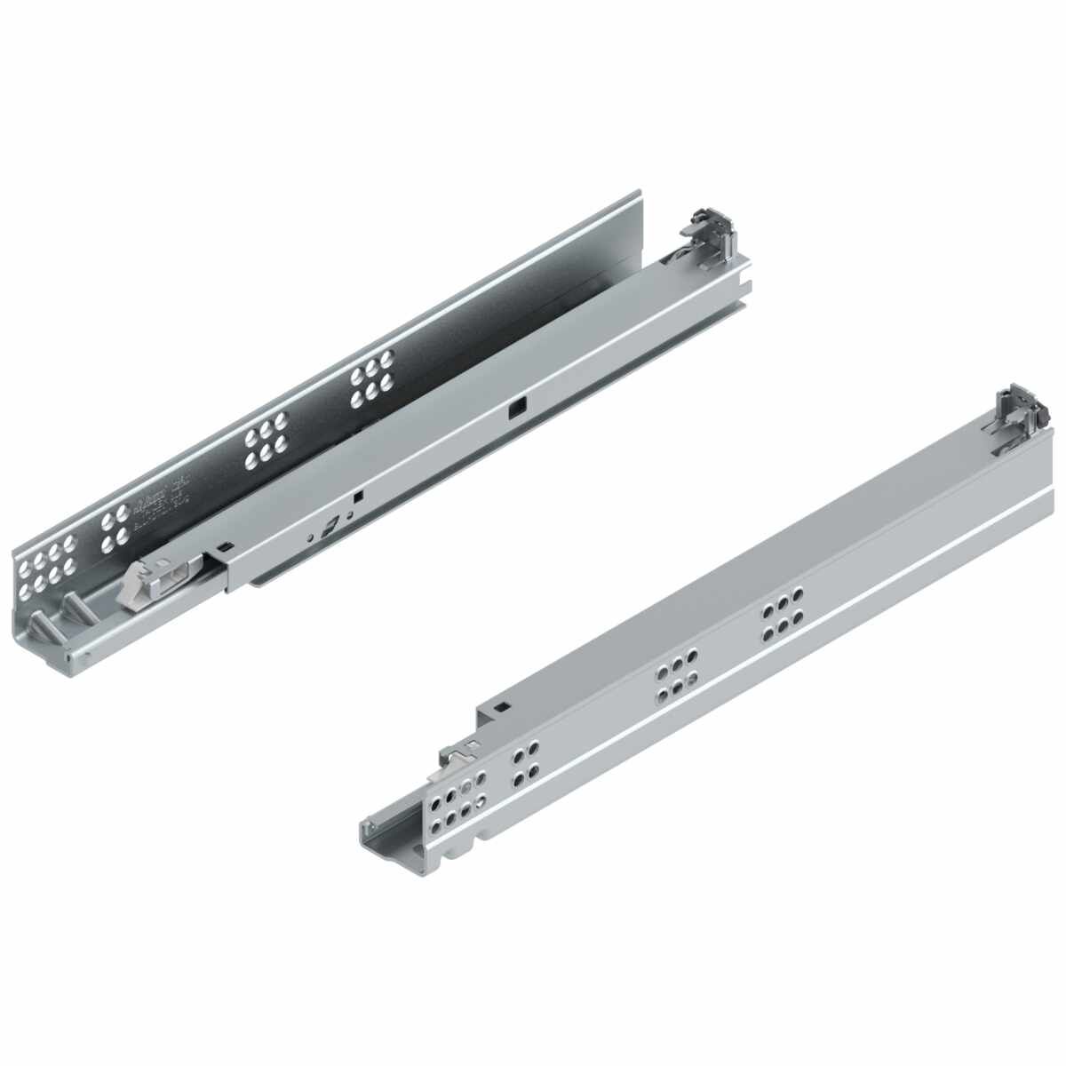 TANDEM plus BLUMOTION integriert Vollauszug, Führung, 30 kg, NL=400 mm, für Plattendicke 11-16 mm, für Kupplung, links/rechts, verzinkt