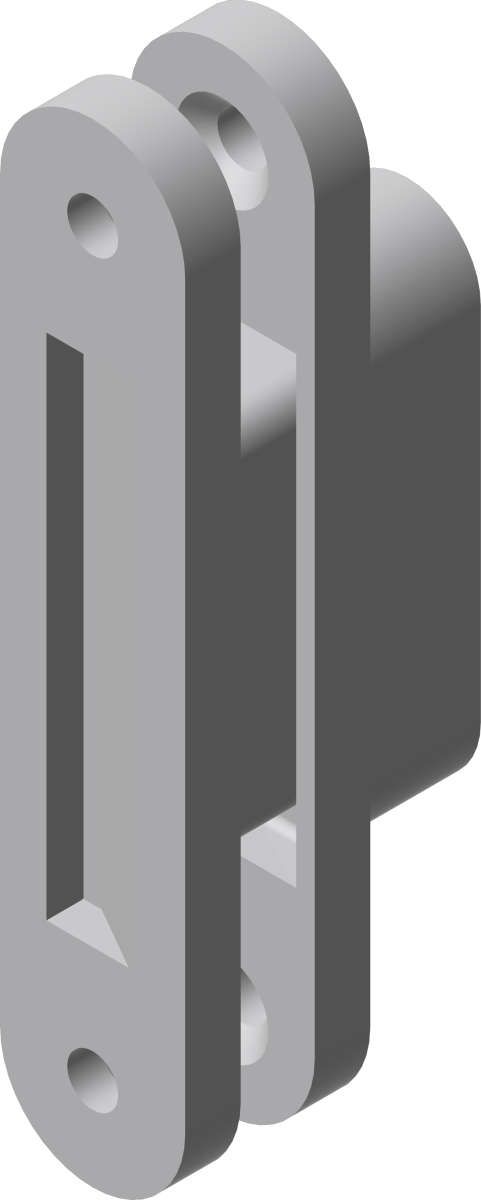 KFV Bandseitensicherung 8042/31 hell verzinkt
