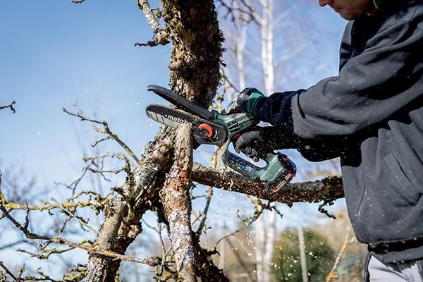 Akku-Gehölzsäge MS 18 LTX 15 Metabo ohne Akku ohne Ladegerät Karton