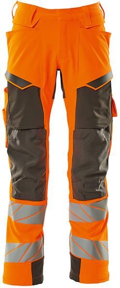 Hose mit Knietaschen, w-orange/dunkelanthrazit,82C48 Safe Accelerate