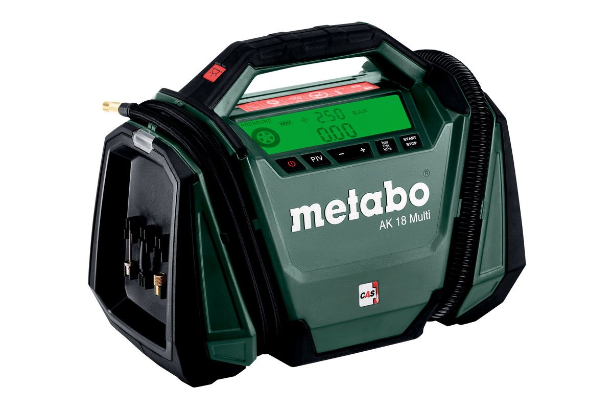 Akku-Kompressor AK 18 Multi Metabo ohne Akku ohne Ladegerät Karton
