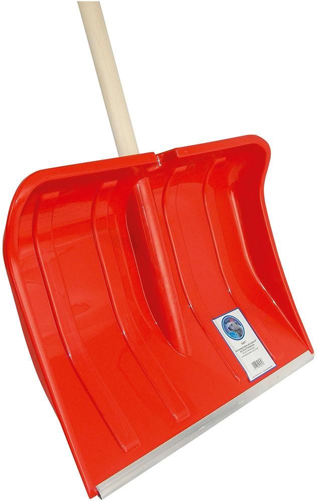 Schneeschieber Kunststoff500mm mit Stiel