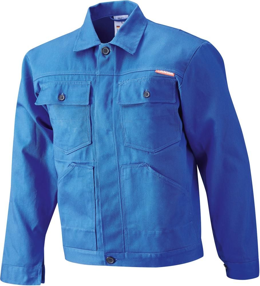 Bundjacke, 100% BW,290 g/qm,Gr.48,kornblau PLANAM