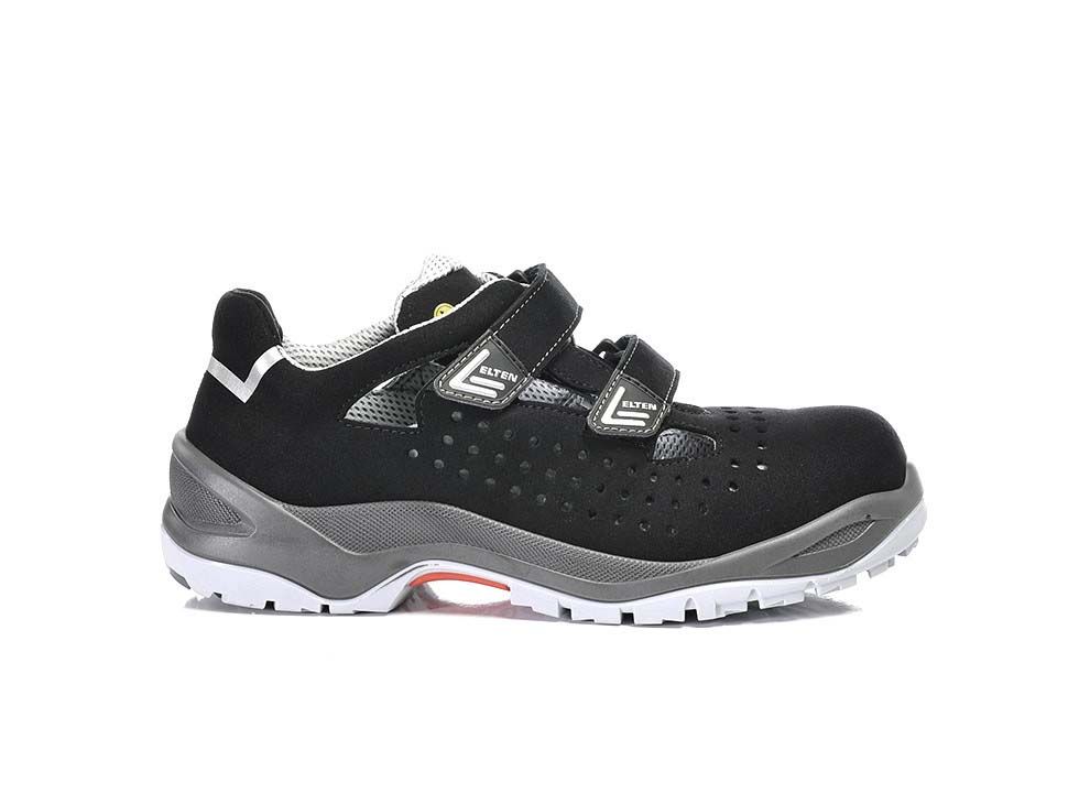 Sicherheitssandale IMPULSE grey Easy ESD S1, Gr. 36