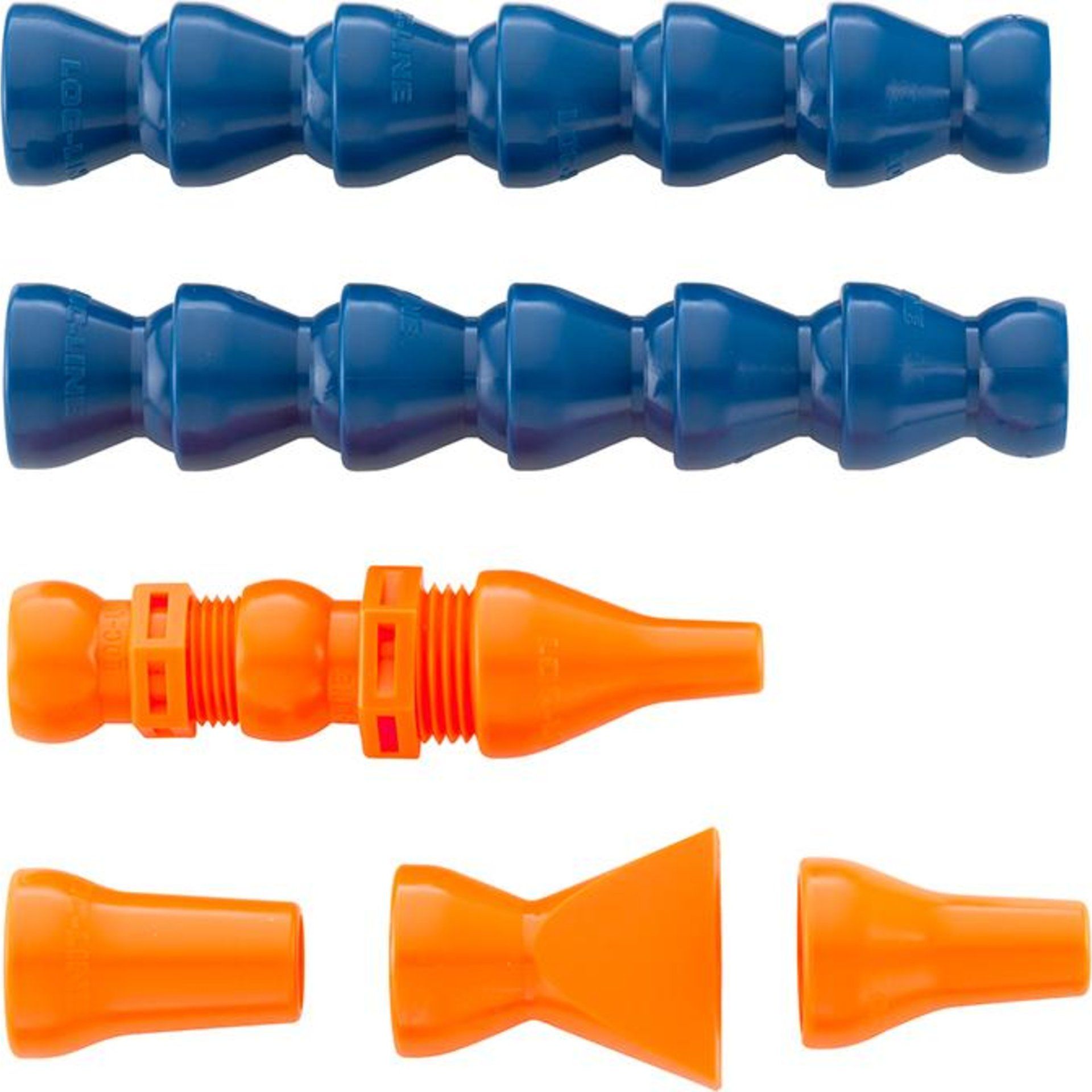 LOC-LINE Kühlmittelschlauch-Satz 8-teilig 1/2"
