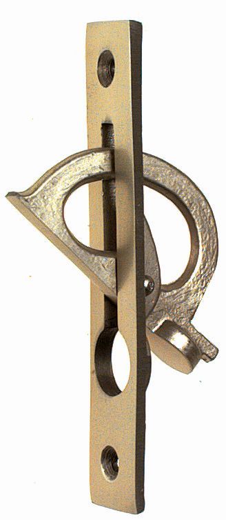 Stirngriffe für Schiebetüren Aluminium neusilber 120 x 22mm