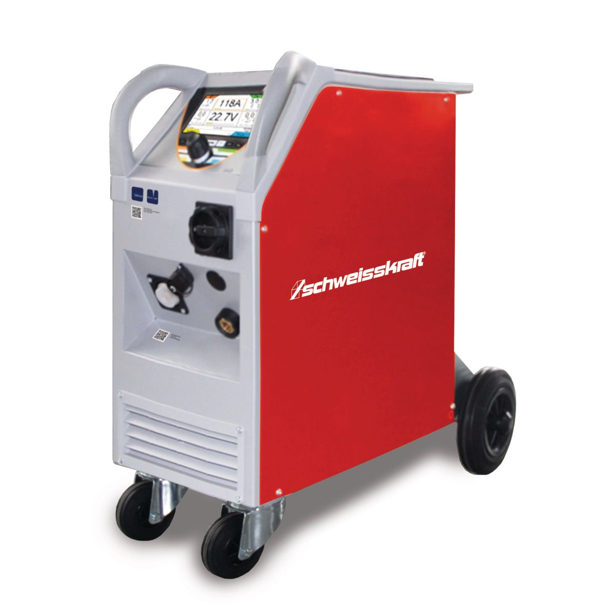 MIG/MAG Inverter-Schweißgerät Schweisskraft PRO-MIG.ARC 351 SET