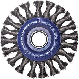 OSBORN Rundbürste Stahld. 115x12mm gezopft