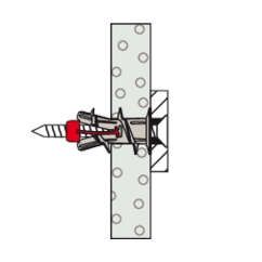 Fischer Gipskartondübel Duoblade VE50