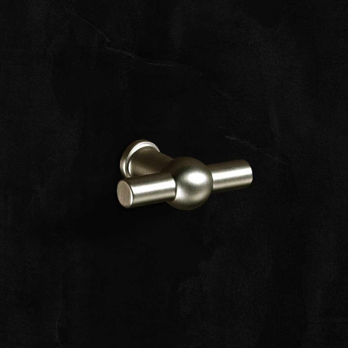 Knopf Altedo, L 50 mm, H 37 mm, Edelstahl Optik ge