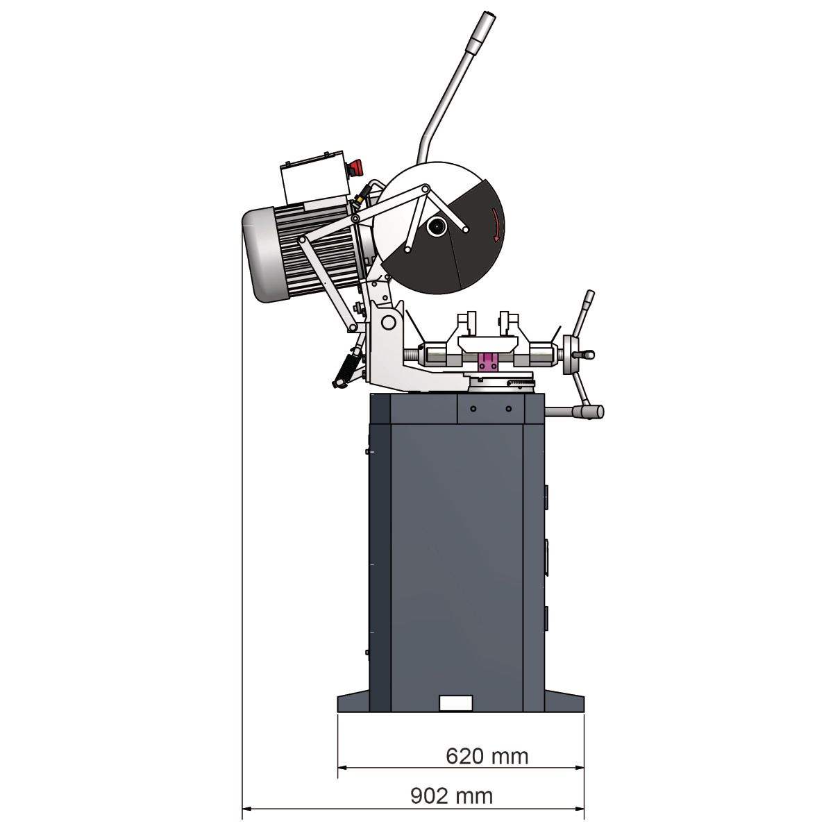 Manuelle Metallkreissäge Optimum OPTIsaw CS 315