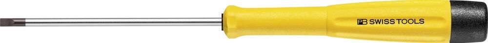 Elektronik- Schraubendreher ESD Schlitz 2,5x0,4x80mm PB Swiss Tools