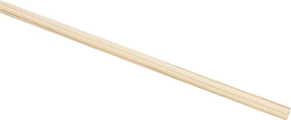 Holzbesenstiel 24 mm 160 cm, Rundkopf
