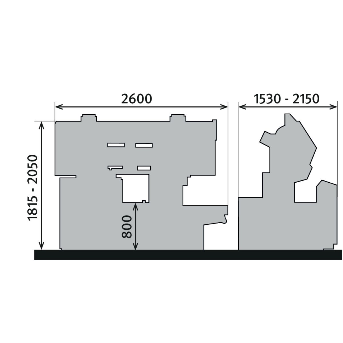 Vollautomatische Zwei-Säulen-Horizontal-Metallbandsäge Metallkraft HMBS 400 CNC