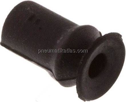Balgsauger, 1,5-fach, P-Serie, 6x2,0mm, CR (60A, schwarz)