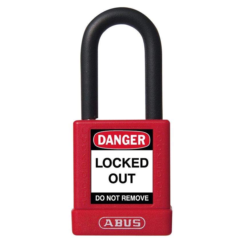 ABUS Safety-Vorhangschloss 74/40 rot