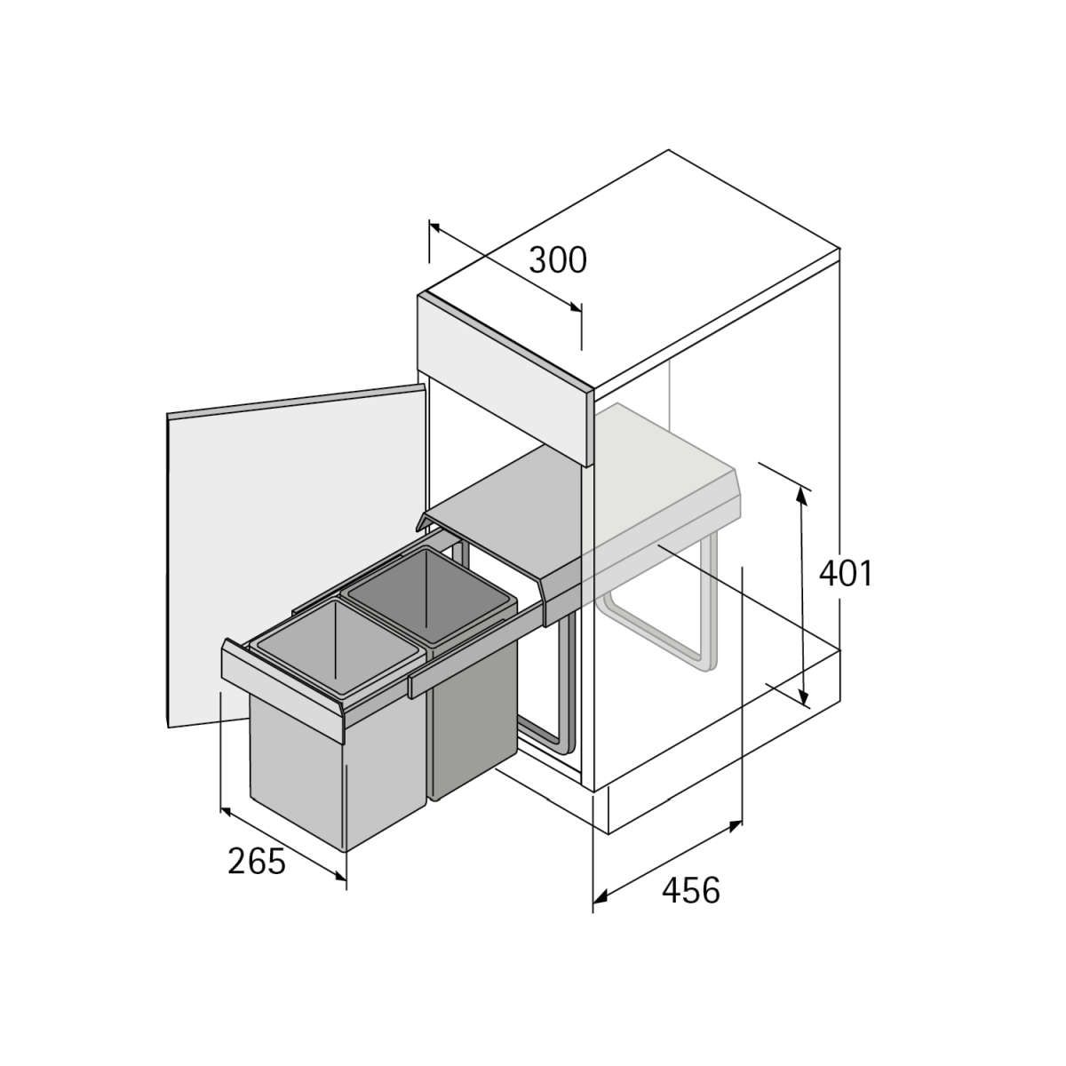 BIN.IT BASIC II 2 X 15L
