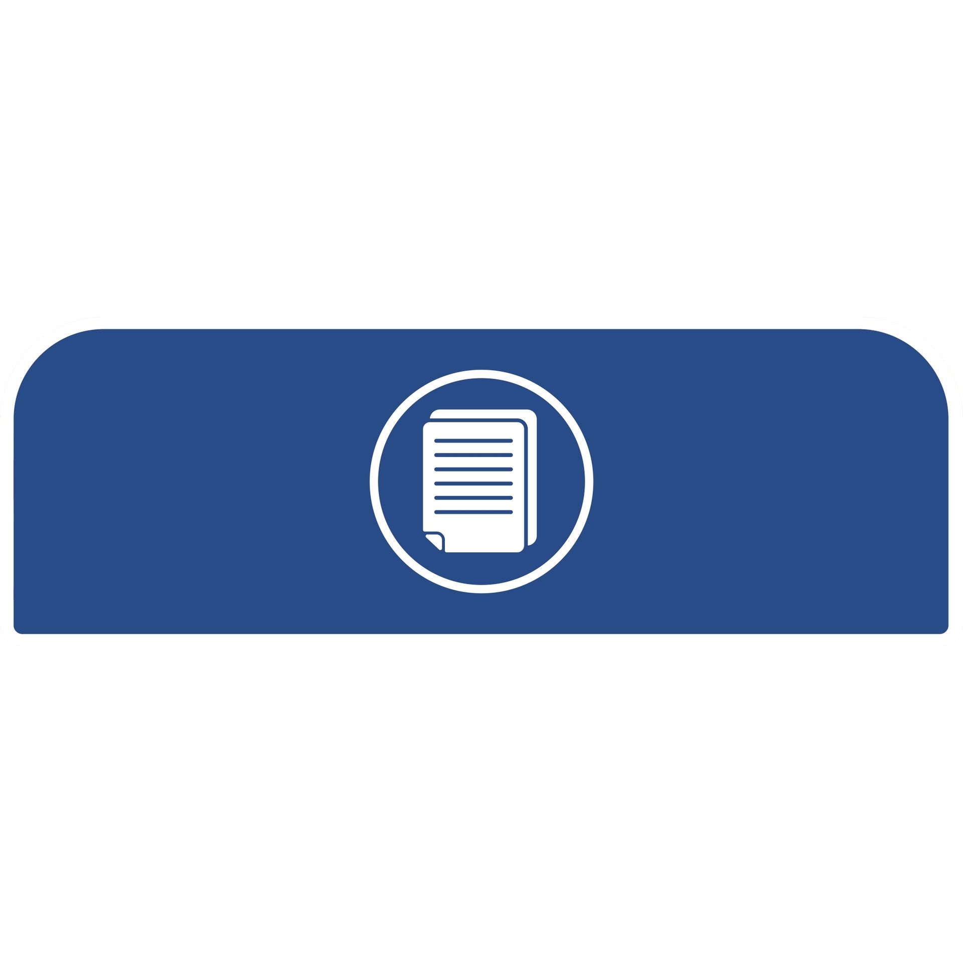 Hinweisschild 87l Papier bl