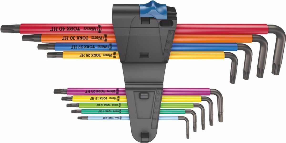 Wera Winkelschlüsselsatz Torx Multicolor Lang